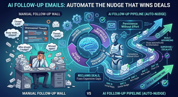 AI Follow-Up Emails: Automate the Nudge That Wins Deals