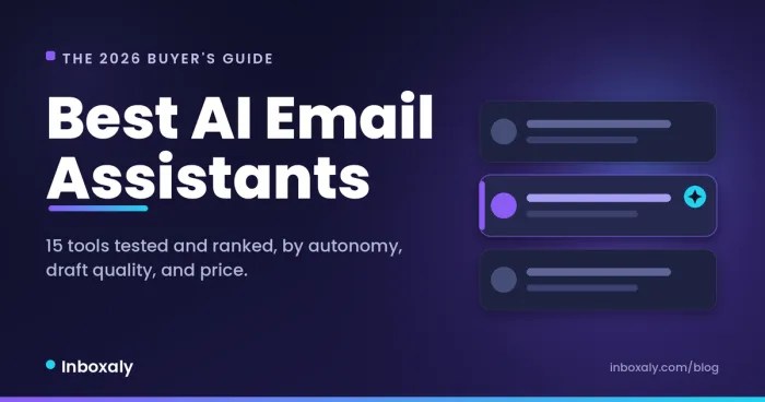 Best AI Email Assistants in 2026 (We Tested 15)